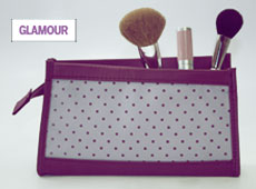 Glamour Magazine Makeup Bag